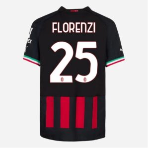 MAILLOT MILAN AC DOMICILE 2022 2023 FLORENZI