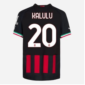 MAILLOT MILAN AC DOMICILE 2022 2023 KALULU