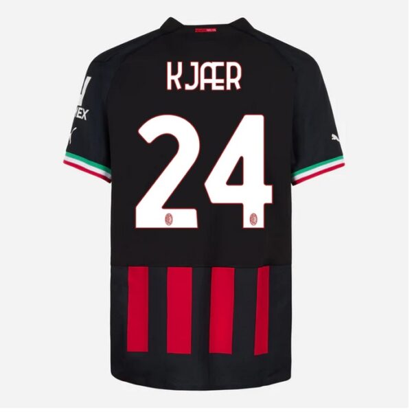 MAILLOT MILAN AC DOMICILE 2022 2023 KJAER