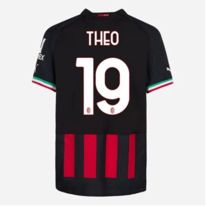 MAILLOT MILAN AC DOMICILE 2022 2023 THEO