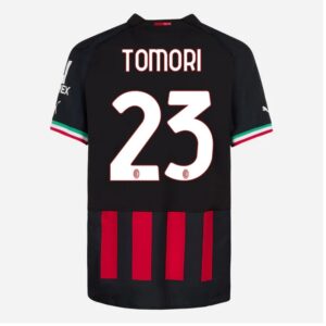 MAILLOT MILAN AC DOMICILE 2022 2023 TOMORI