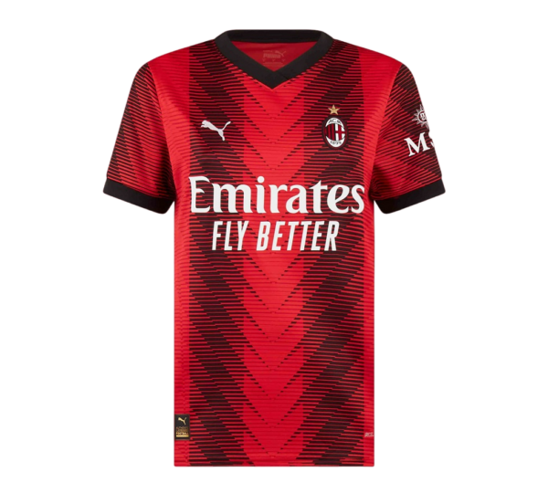 MAILLOT MILAN AC DOMICILE 2023 2024 FEMME