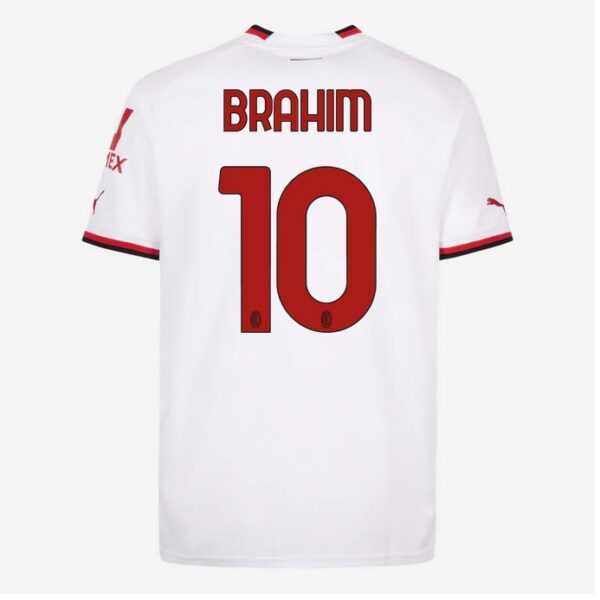 MAILLOT MILAN AC EXTERIEUR 2022 2023 BRAHIM