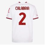 MAILLOT MILAN AC EXTERIEUR 2022 2023 CALABRIA