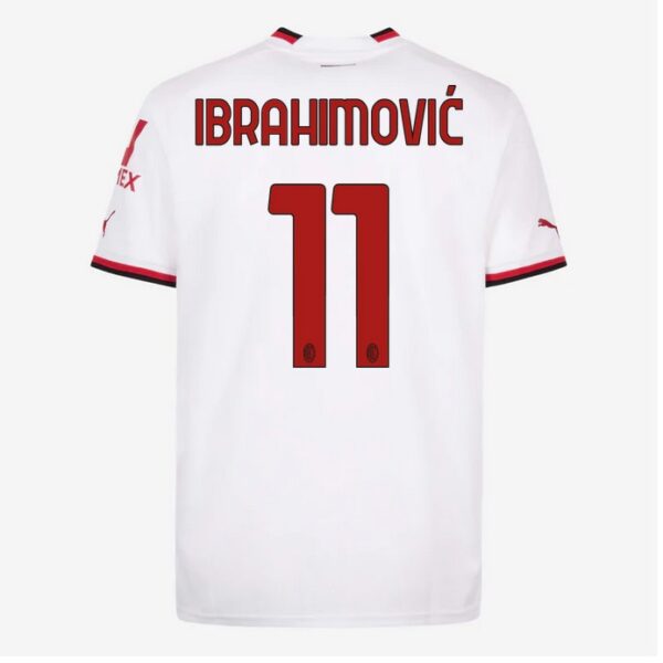 MAILLOT MILAN AC EXTERIEUR 2022 2023 IBRAHIMOVIC