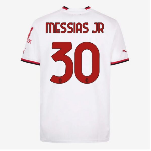 MAILLOT MILAN AC EXTERIEUR 2022 2023 MESSIAS JR