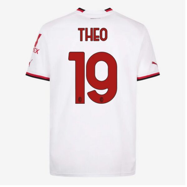 MAILLOT MILAN AC EXTERIEUR 2022 2023 THEO