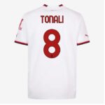 MAILLOT MILAN AC EXTERIEUR 2022 2023 TONALI