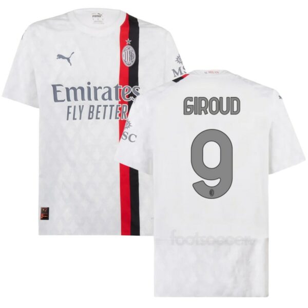 MAILLOT MILAN AC EXTERIEUR 2023 2024 Giroud