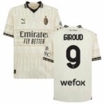 MAILLOT MILAN AC FOURTH BLANC 2023 2024 Giroud