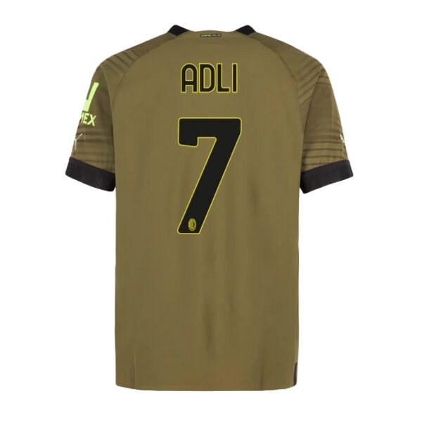 MAILLOT MILAN AC THIRD 2022 2023 ADLI