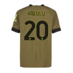 MAILLOT MILAN AC THIRD 2022 2023 KALULU