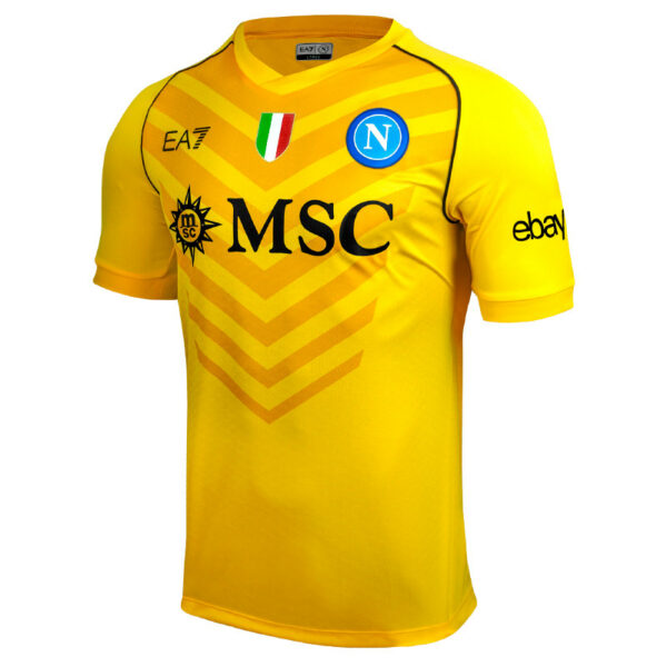 MAILLOT NAPLES 2023 2024 GARDIEN JAUNE