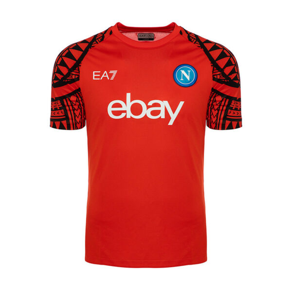 MAILLOT NAPLES 2023 2024 TRAINING ROUGE