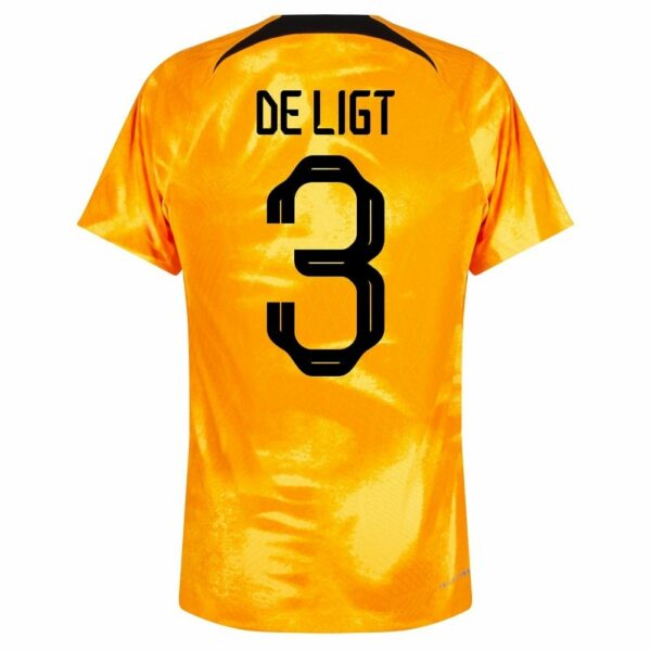 MAILLOT PAYS BAS DOMICILE COUPE DU MONDE 2022 DE LIGT