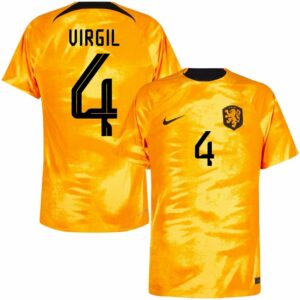 MAILLOT PAYS BAS DOMICILE COUPE DU MONDE 2022 VIRGIL