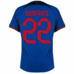 MAILLOT PAYS BAS EXTERIEUR COUPE DU MONDE 2022 DUMFRIES