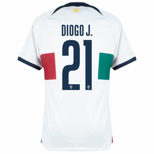 MAILLOT PORTUGAL AWAY COUPE DU MONDE 2022 DIOGO J.