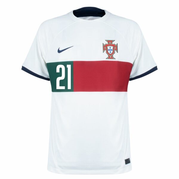 MAILLOT PORTUGAL AWAY COUPE DU MONDE 2022 DIOGO J.