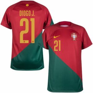 MAILLOT PORTUGAL DOMICILE COUPE DU MONDE 2022 DIOGO J.