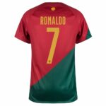 MAILLOT ENFANT PORTUGAL DOMICILE COUPE DU MONDE 2022 RONALDO