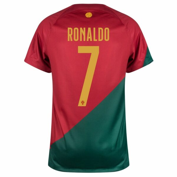 MAILLOT PORTUGAL DOMICILE COUPE DU MONDE 2022 RONALDO