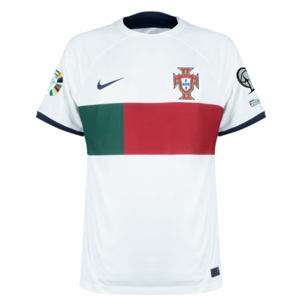 MAILLOT ENFANT PORTUGAL EXTERIEUR EURO 2024 QUALIFICATIONS