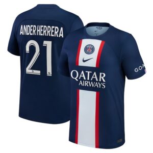 MAILLOT PSG DOMICILE 2022 2023 ANDER HERRERA