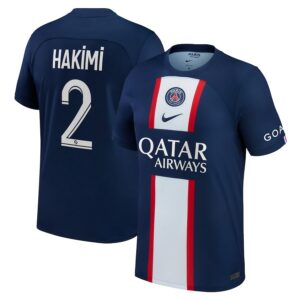 MAILLOT PSG DOMICILE 2022 2023 HAKIMI