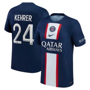 MAILLOT PSG DOMICILE 2022 2023 KEHRER