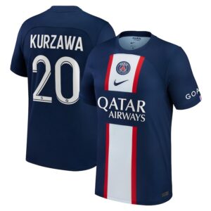 MAILLOT PSG DOMICILE 2022 2023 KURZAWA