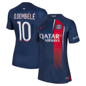 MAILLOT PSG DOMICILE 2023 2024 FEMME DEMBELE