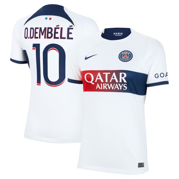 MAILLOT PSG EXTERIEUR 2023 2024 FEMME DEMBELE