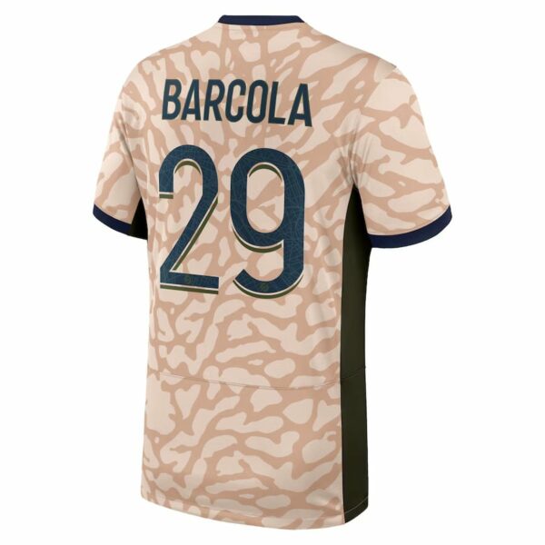 MAILLOT PSG FOURTH 2023 2024 BARCOLA