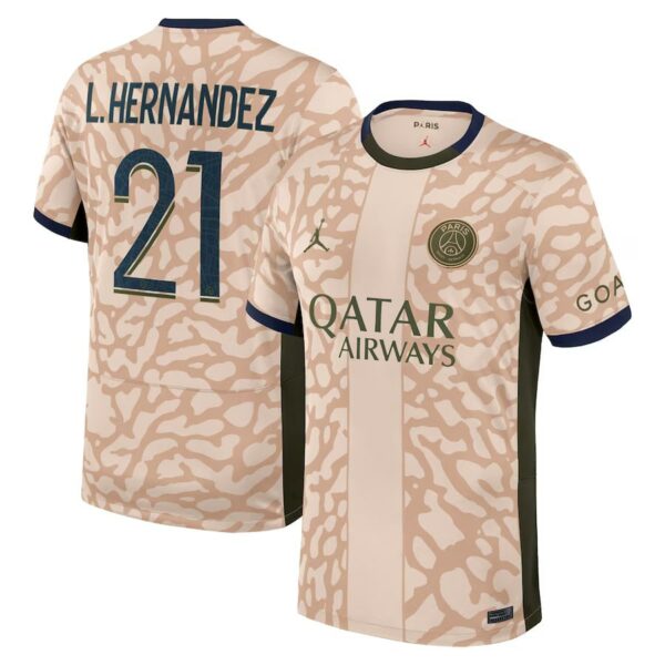 MAILLOT PSG FOURTH 2023 2024 HERNANDEZ