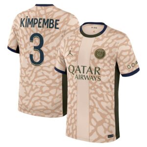 MAILLOT PSG FOURTH 2023 2024 KIMPEMBE