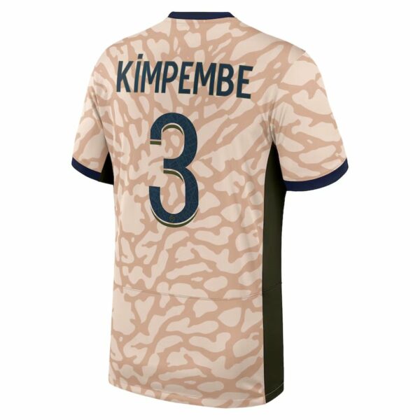 MAILLOT PSG FOURTH 2023 2024 KIMPEMBE