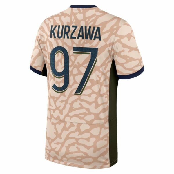 MAILLOT PSG FOURTH 2023 2024 KURZAWA