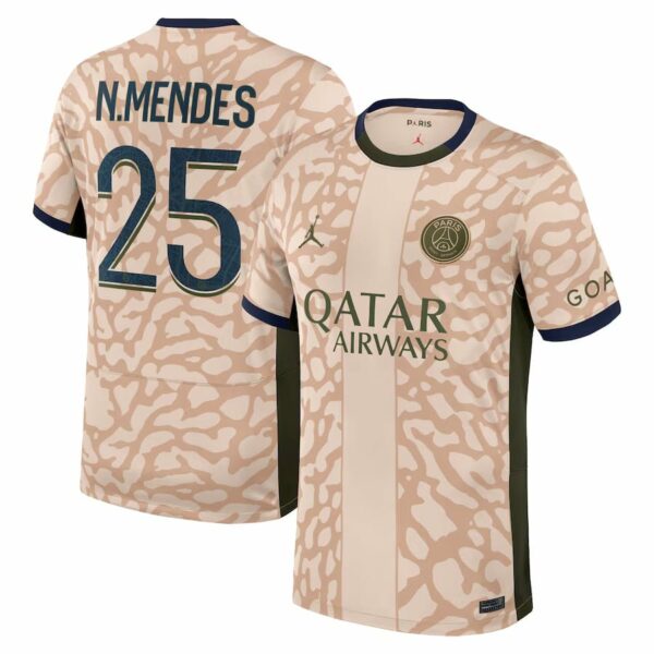 MAILLOT PSG FOURTH 2023 2024 MENDES