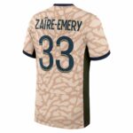 MAILLOT PSG FOURTH 2023 2024 Zaïre-Emery