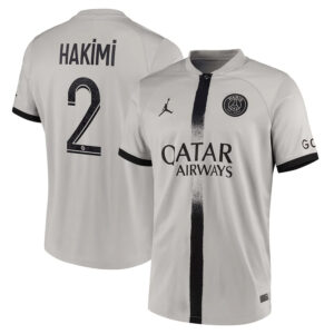 MAILLOT PSG JORDAN EXTERIEUR 2022 23 HAKIMI