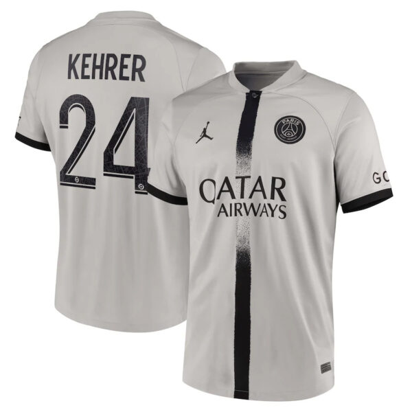 MAILLOT PSG JORDAN EXTERIEUR 2022 23 KEHRER