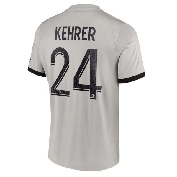 MAILLOT PSG JORDAN EXTERIEUR 2022 23 KEHRER