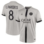 MAILLOT PSG JORDAN EXTERIEUR 2022 23 L.PAREDES