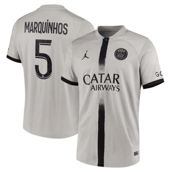 MAILLOT PSG JORDAN EXTERIEUR 2022 23 MARQUINHOS