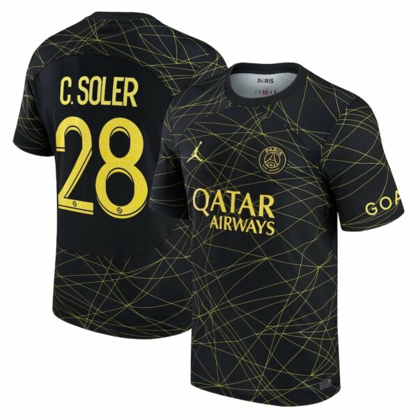 MAILLOT PSG JORDAN FOURTH 2022 23 C.SOLER