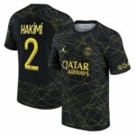 MAILLOT PSG JORDAN FOURTH 2022 23 HAKIMI