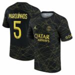 MAILLOT PSG JORDAN FOURTH 2022 23 MARQUINHOS