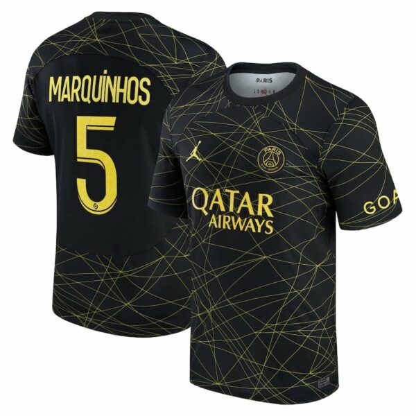 MAILLOT PSG JORDAN FOURTH 2022 23 MARQUINHOS