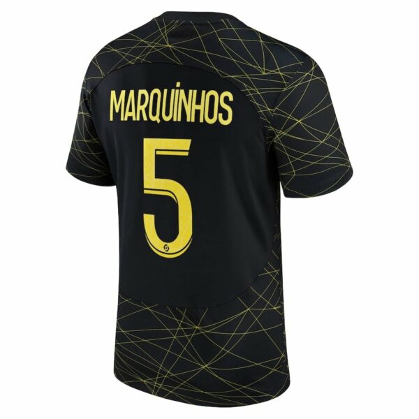 MAILLOT PSG JORDAN FOURTH 2022 23 MARQUINHOS